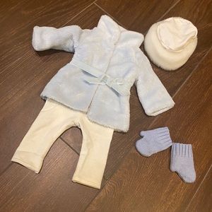 American girl doll snow outfit